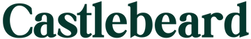 The word 'Castlebeard' appears in a dark green serif typeface on a plain white background.