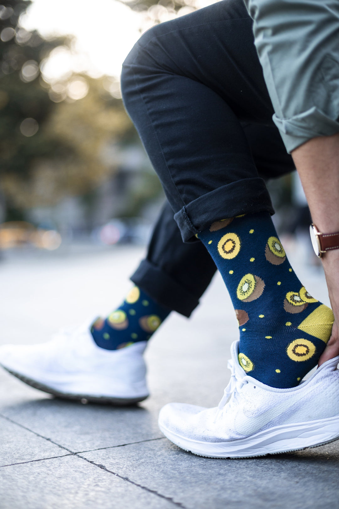 Men's Delightful Fruits Socks (5-Pack)