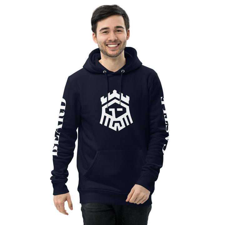 Castlebeard Logo Print Black Unisex essential eco hoodie