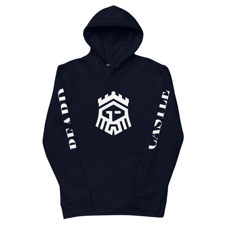 Castlebeard Logo Print Black Unisex essential eco hoodie