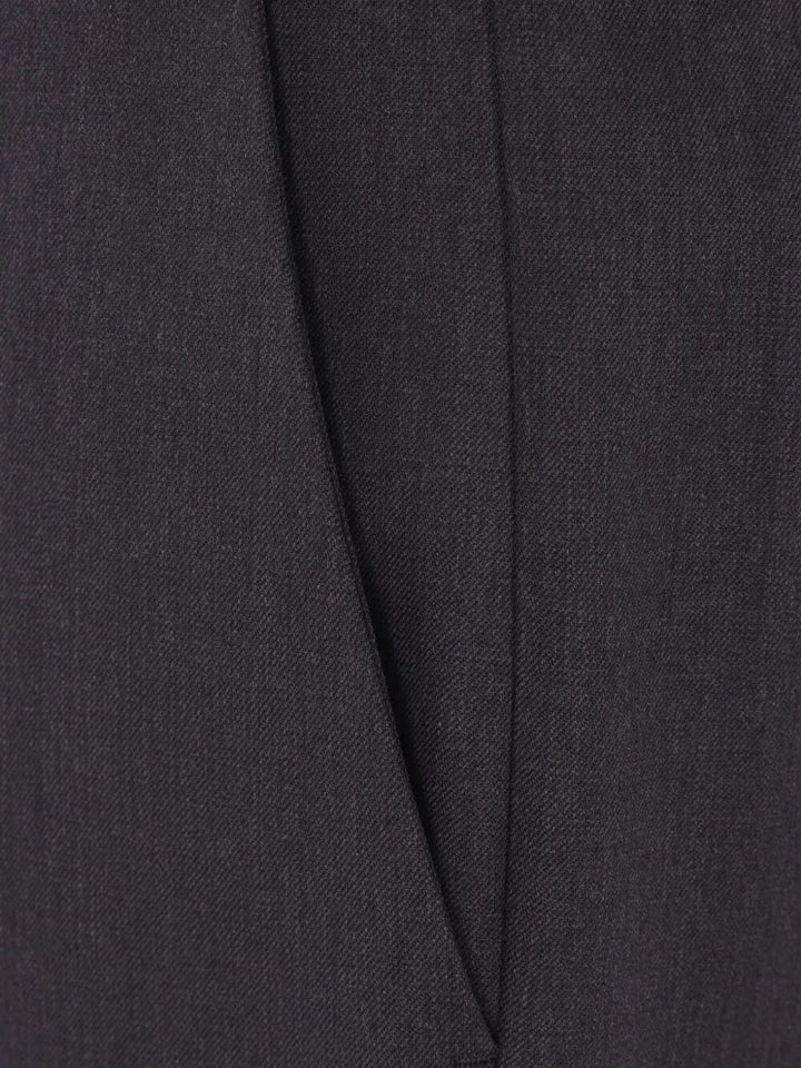 Prada Women Safety-Pin Detail Wool Trousers