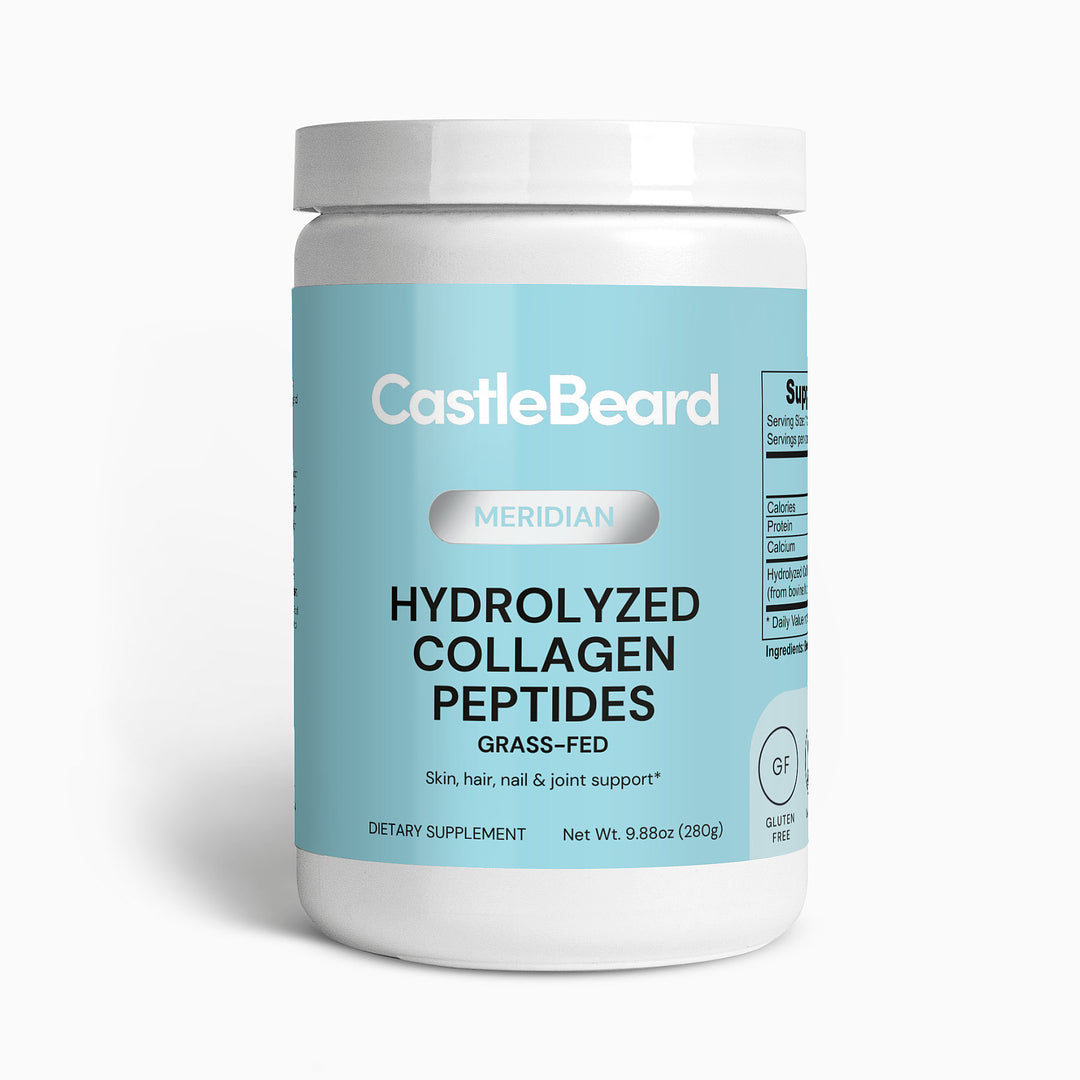 Castlebeard Meridian Grass-Fed Hydrolyzed Collagen Peptides Supplements