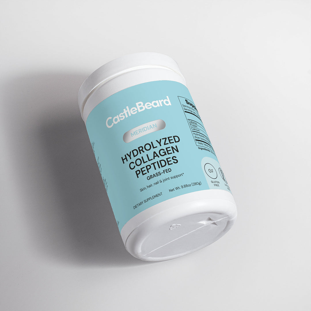 Castlebeard Meridian Grass-Fed Hydrolyzed Collagen Peptides Supplements
