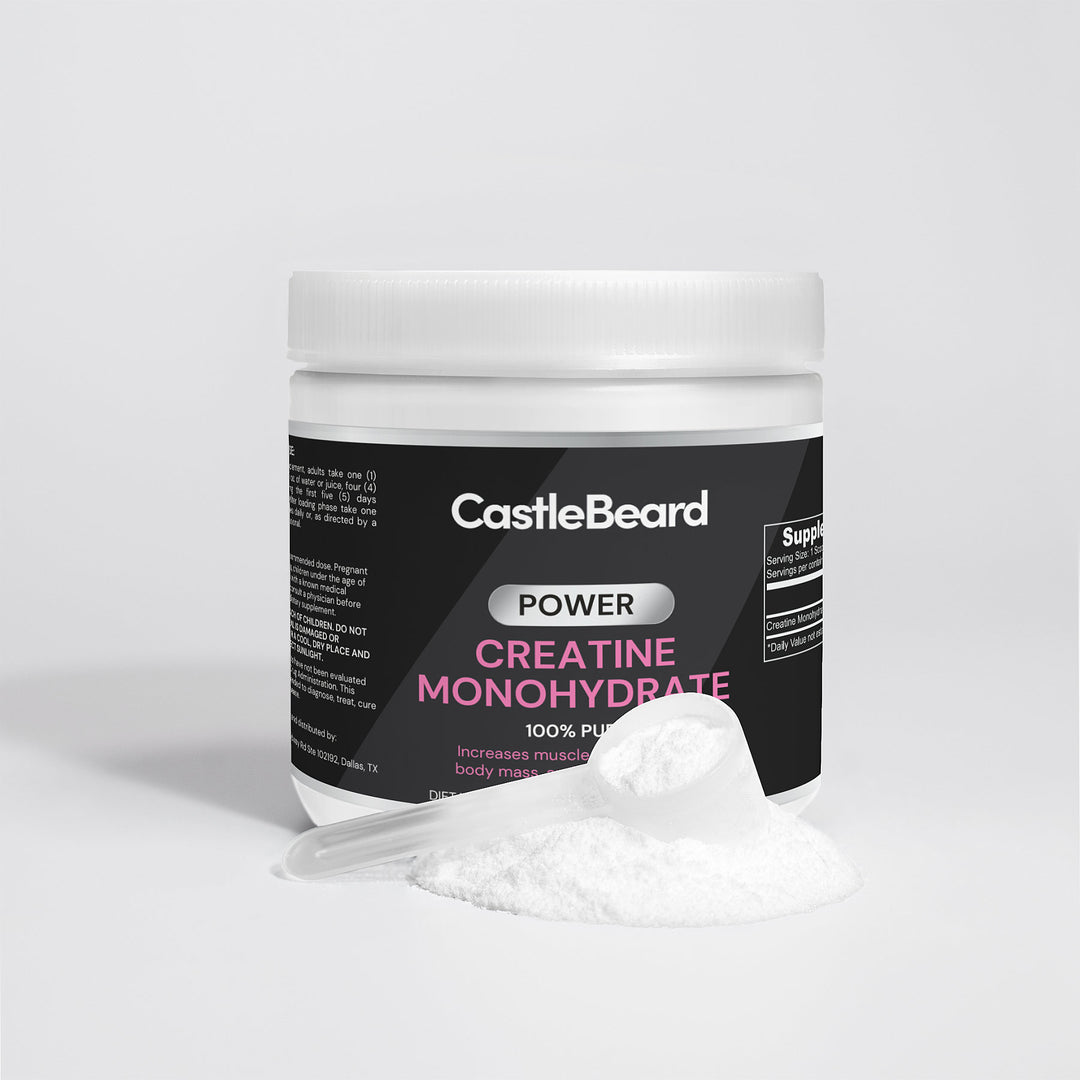 Castlebeard Power Creatine Monohydrate Performance Boost