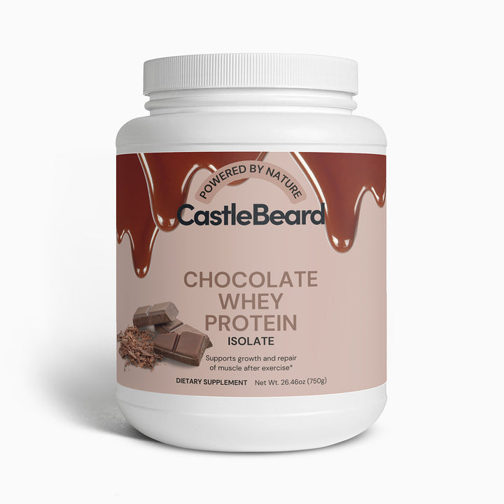 100% Whey Protein Isolate Powder Chocolate Flavor 732g