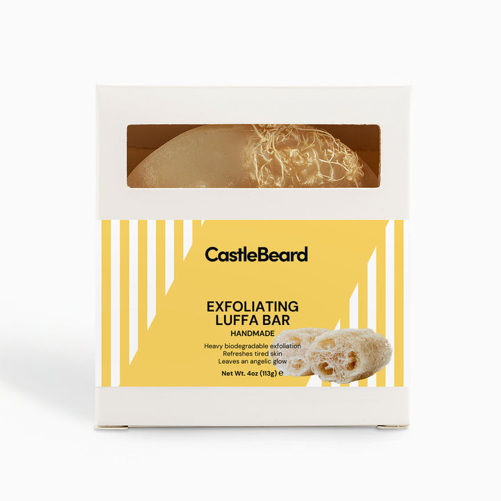 Castlebeard Handmade Exfoliating Hemp and Luffa Bar