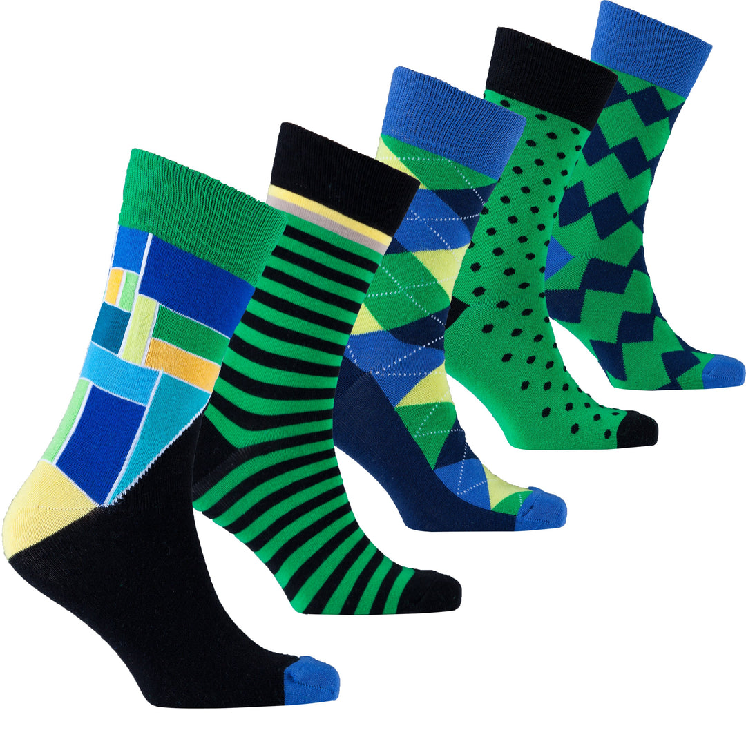 Men's Emerald Mix Set Socks Men's Emerald Mix Set Socks