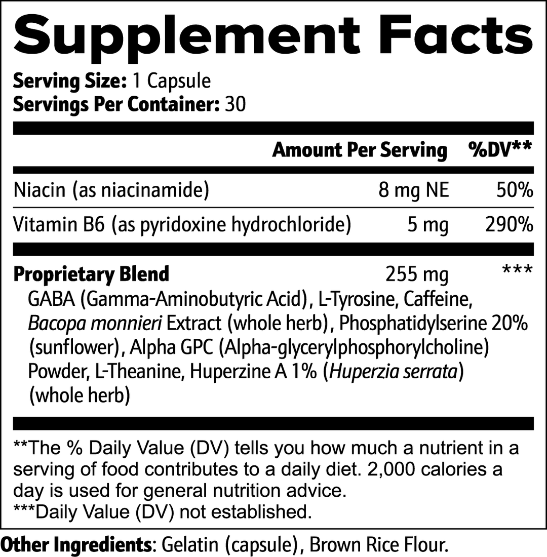 Castlebeard Apex Focus Enhancement Supplement