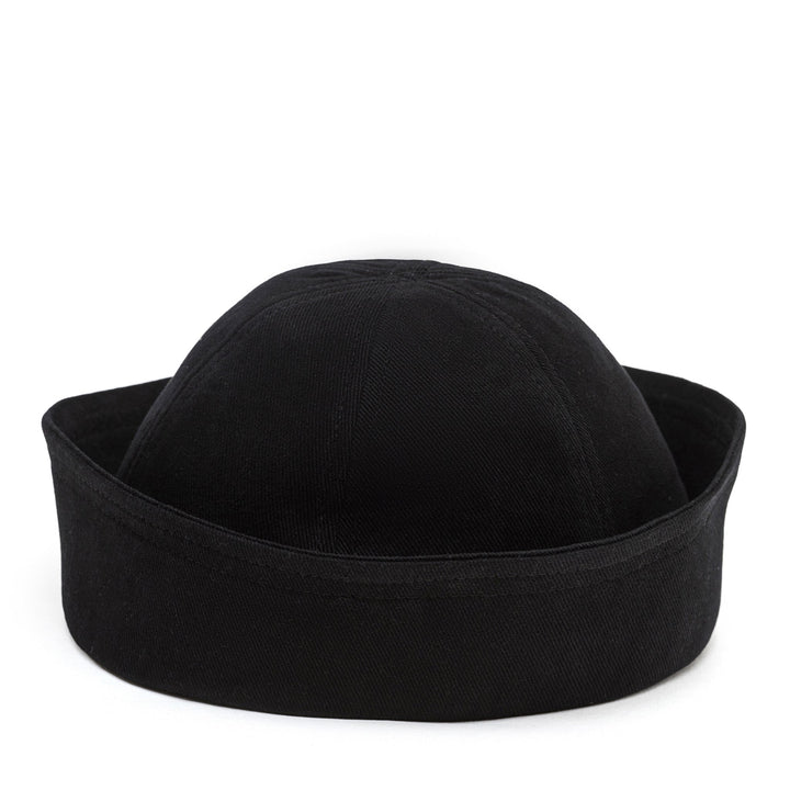 Sailor Cotton Hat in Black