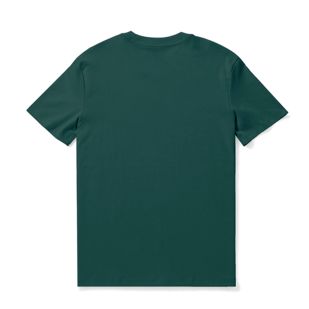 Hawaiian Tee For Men Year of the Dragon 2024 Tee Crew Neck 100% Cotton - DARK GREEN By Shawn
