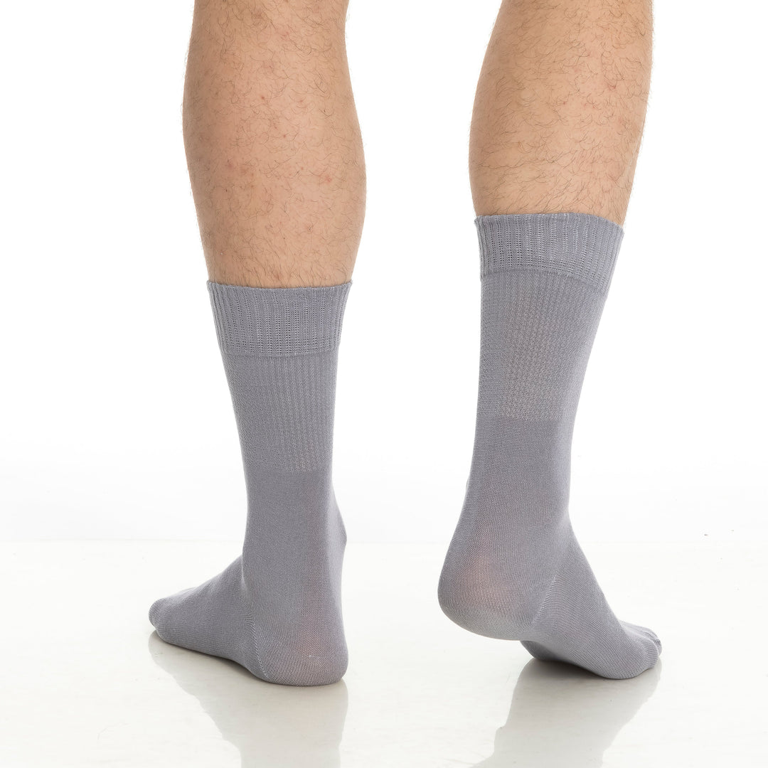 Men’s & Women’s Bamboo Diabetic Crew Socks 4-Pack