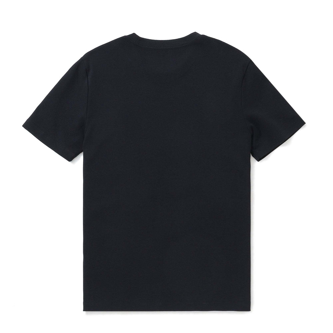 Hawaiian Tee For Men California Beach Tee Crew Neck 100% Cotton -BLACK By Shawn