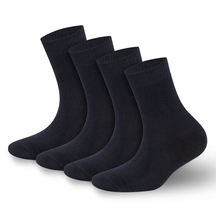 Men’s & Women’s Bamboo Diabetic Ankle Socks 4-Pack