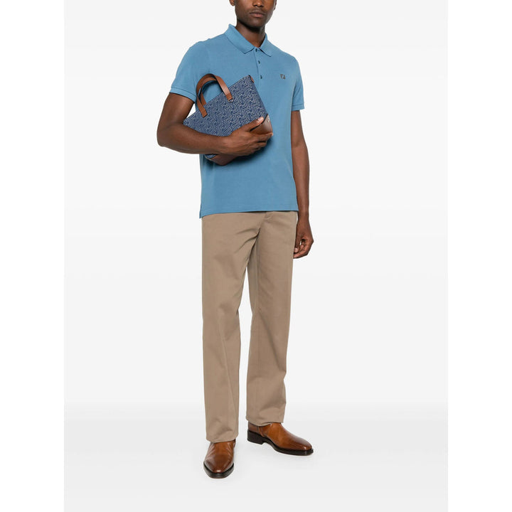 Fendi Blue Tote Bags Men