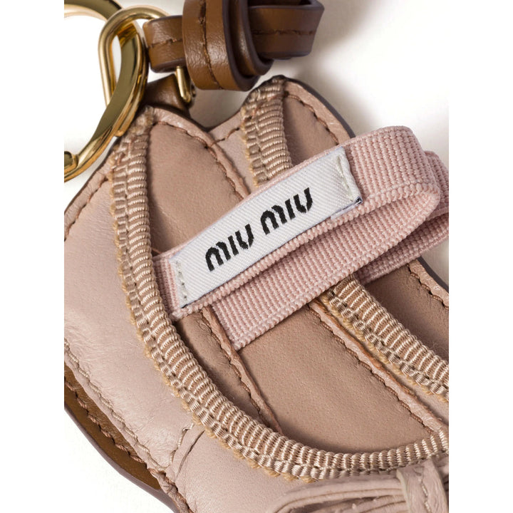 Miu Miu Neutrals Keyrings &amp; Chains Women