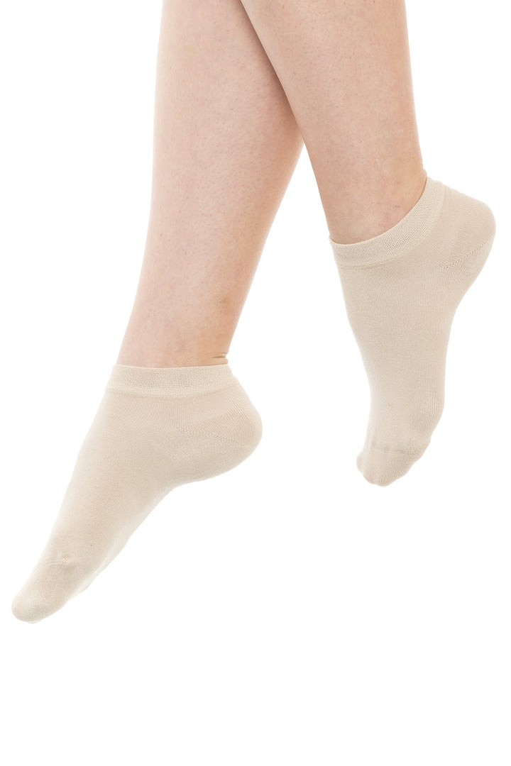 Women’s Bamboo Ankle Socks 8-Pack Gift Box, Warm Neutrals