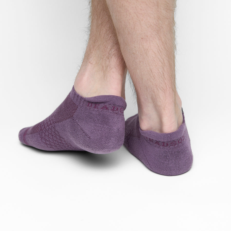 Orchid Purple Ankle Socks