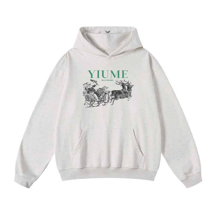 Christmas Hawaiian Hoodie For Men Merry Christmas Print Hoodie By Yakima