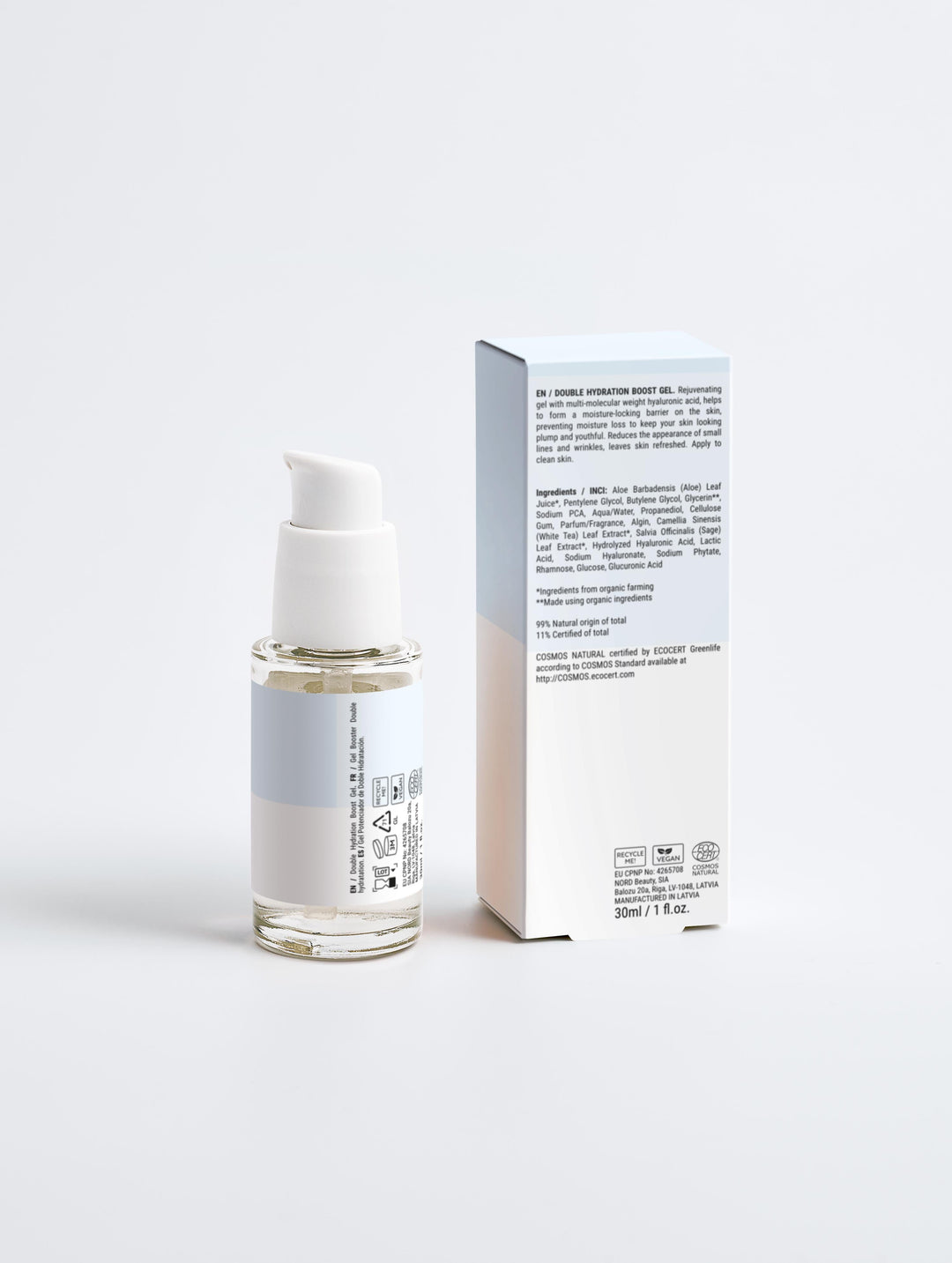 Hydrating Gel + Hyaluronic Acid Face Serum