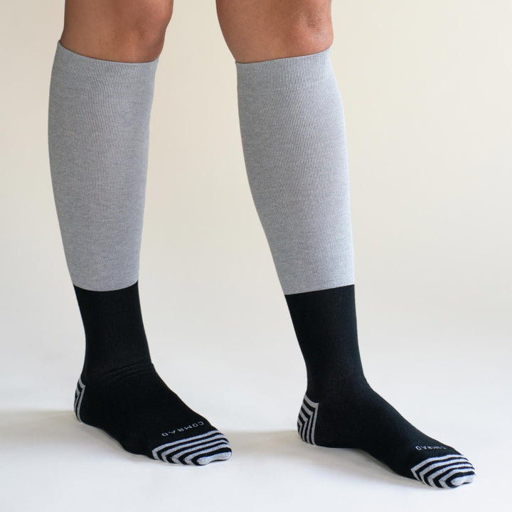 CloudCotton Compression Socks - Colorblock