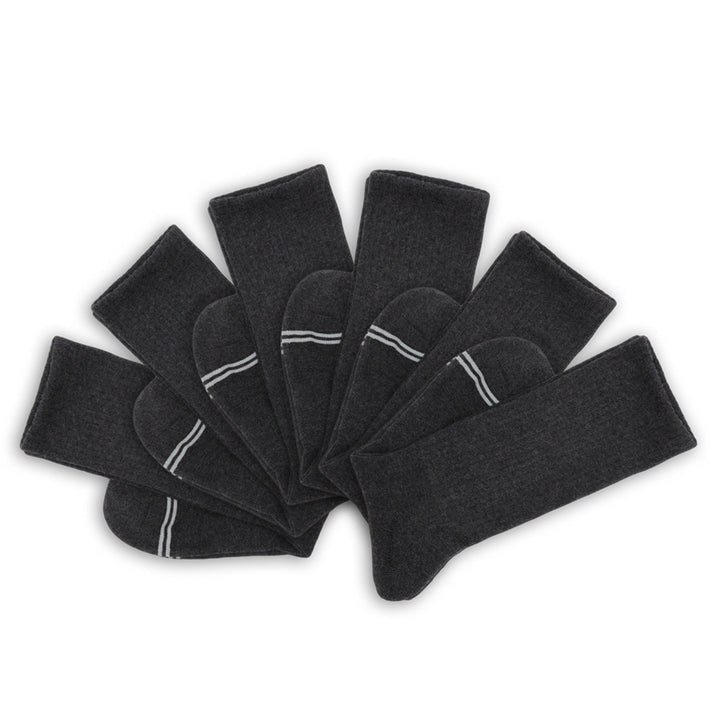 Charcoal Casual Crew 6-Pack