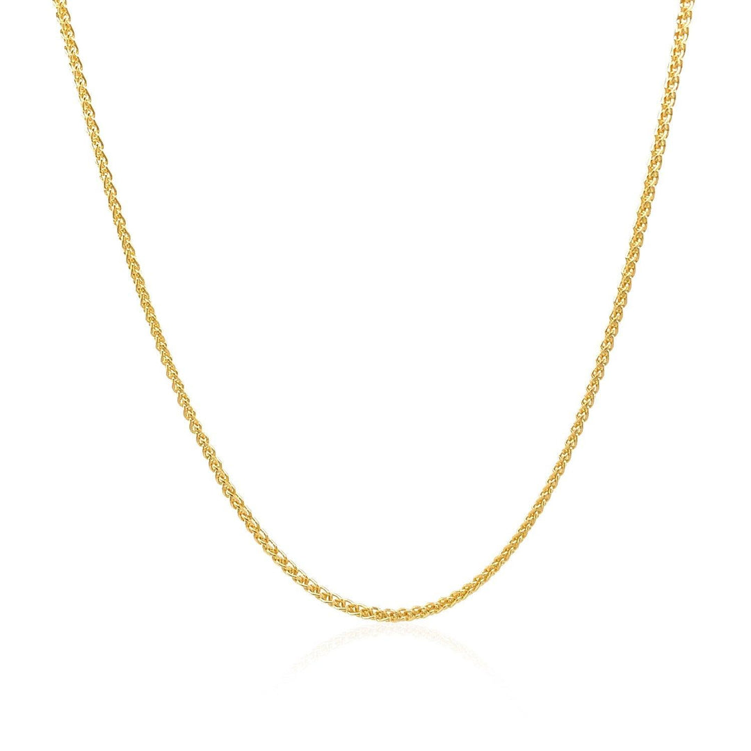 14k Yellow Gold Round Chain (1.2 mm)
