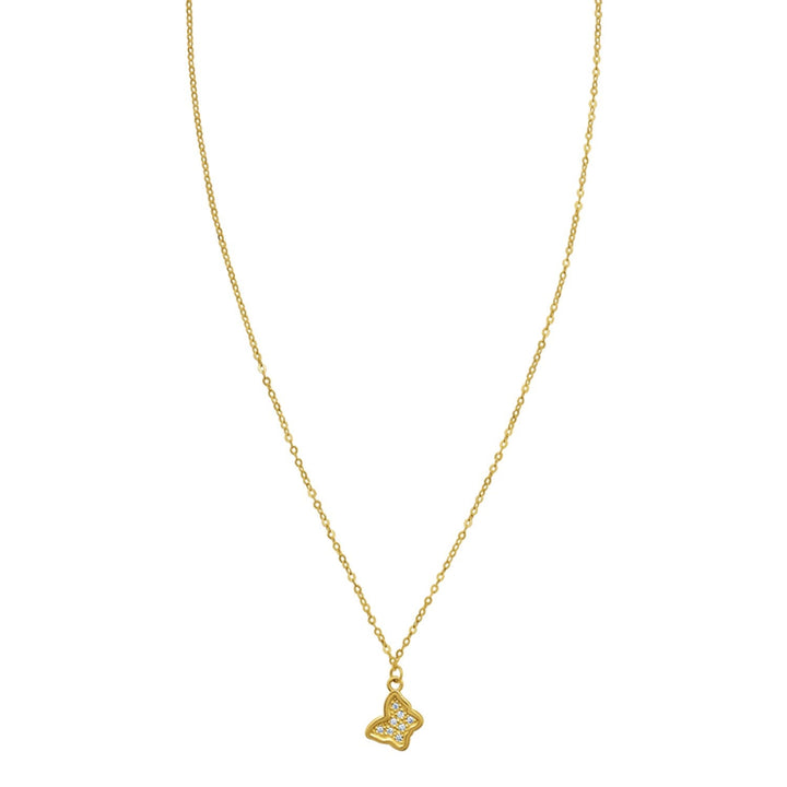 Elegant 14K Yellow Gold Rope Chain Necklace