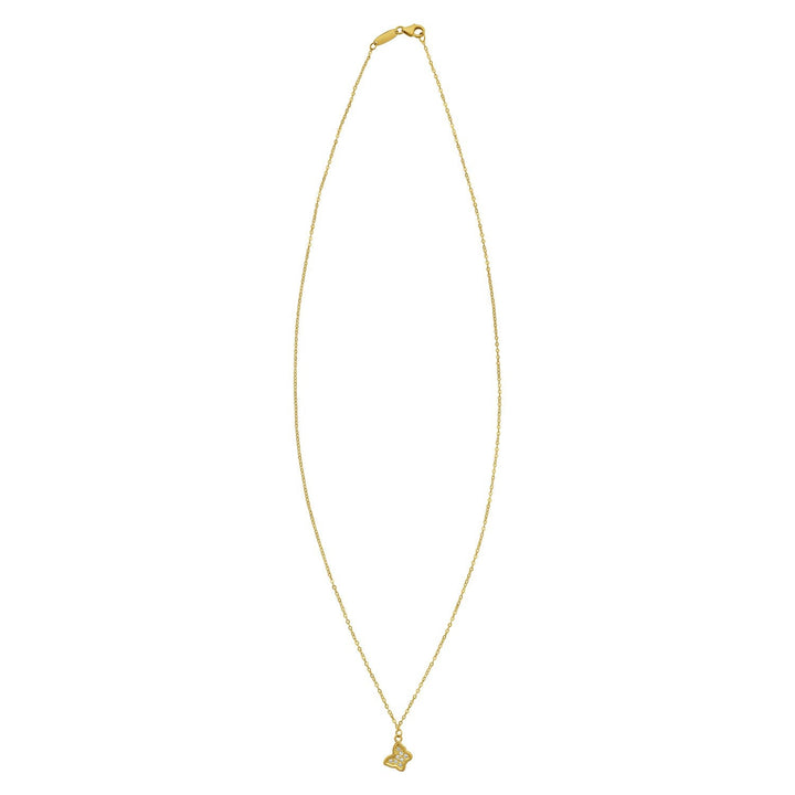 Elegant 14K Yellow Gold Rope Chain Necklace