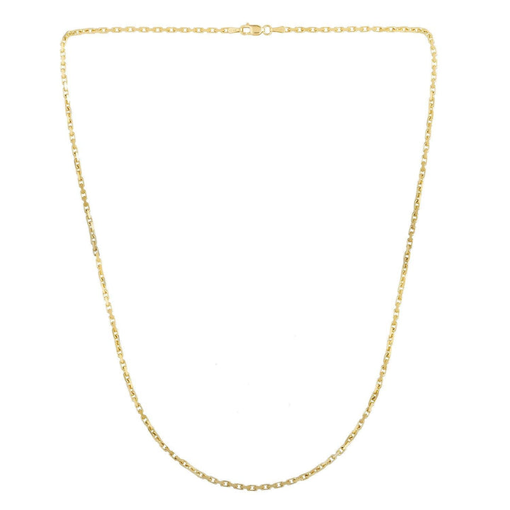 14k Yellow Gold French Cable Chain (1.9 mm)