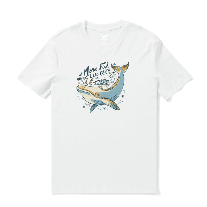 Hawaiian Tee For Men Save Our Seas Tee Crew Neck 100% Cotton By Shawn