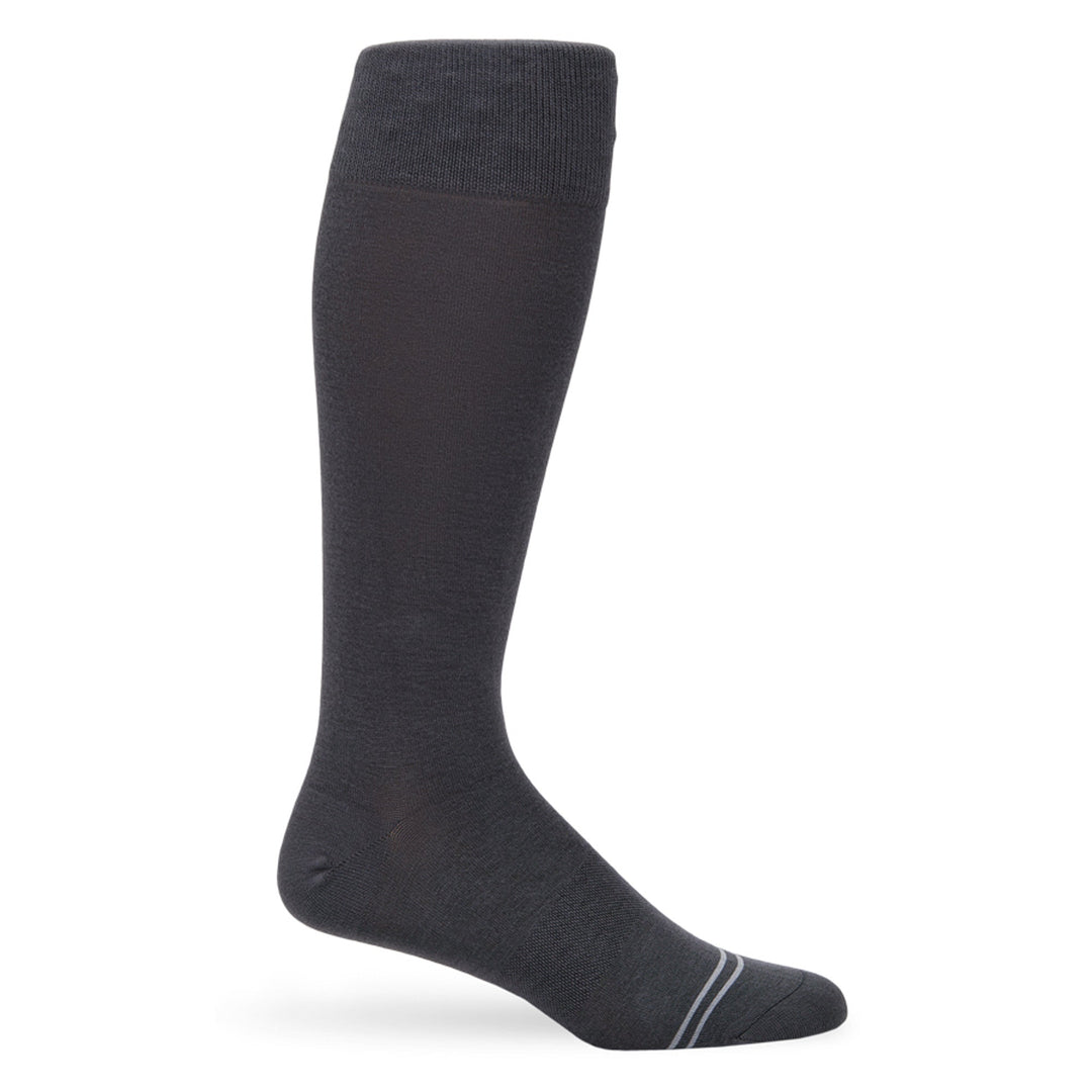 Asher 3-Pack - Charcoal Dress Socks