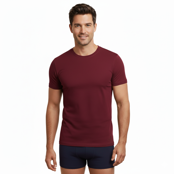 Men’s Bamboo Crew Neck Undershirts 3-Pack