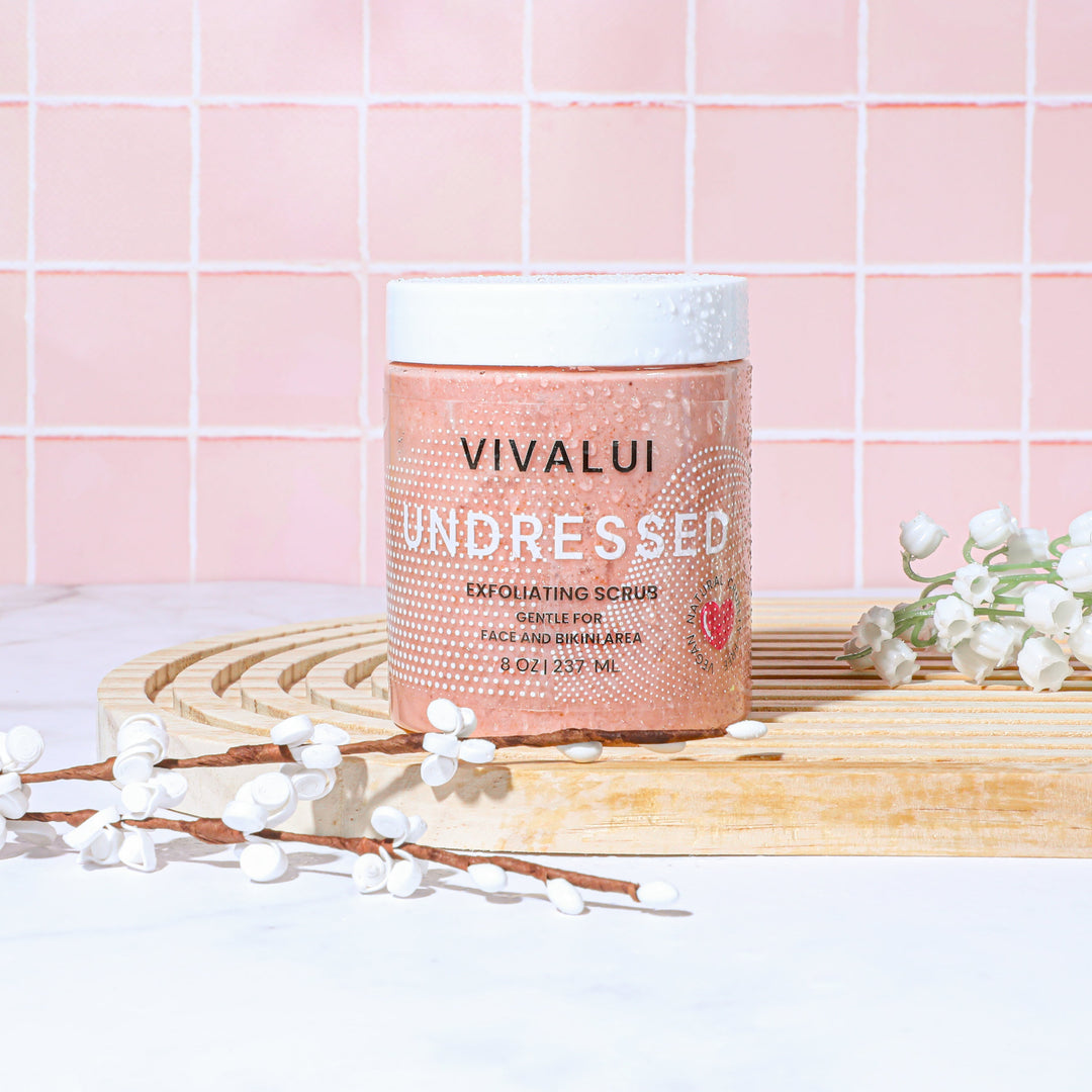 Vivalui Undressed Soft Facial Scrub Delicate Bikini Line Scrub