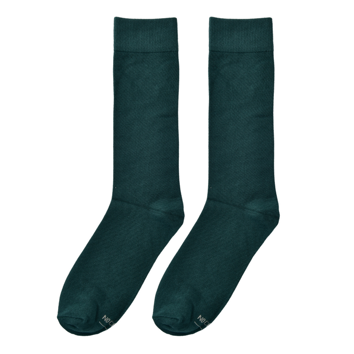 Solid Emerald Green Socks