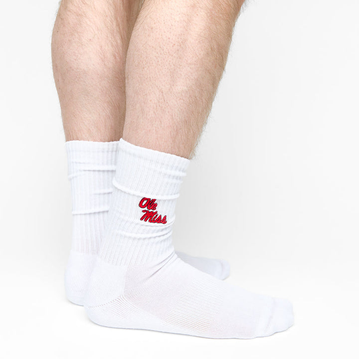 Ole Miss Campus Crew Socks