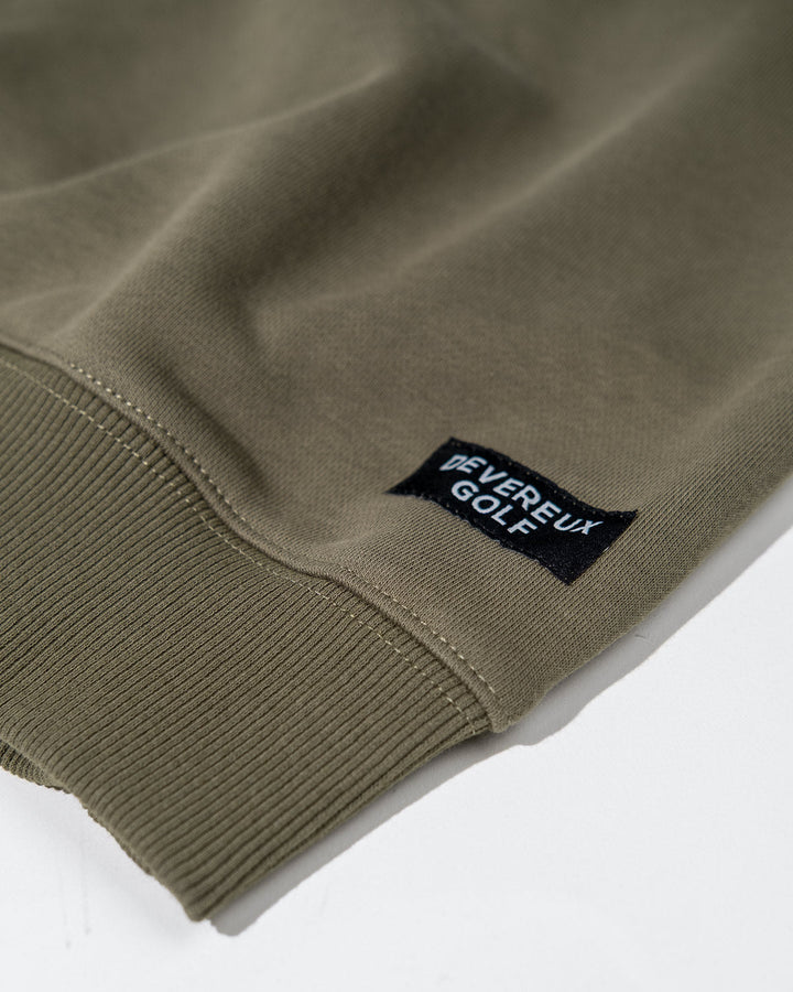 Essential Quarter Zip - Olive