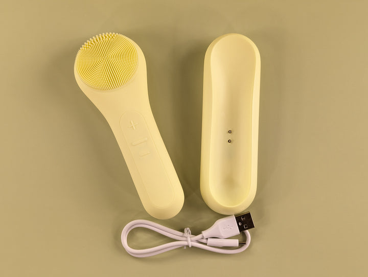 Wireless Rechargeable Silicone Facial Cleansing Brush