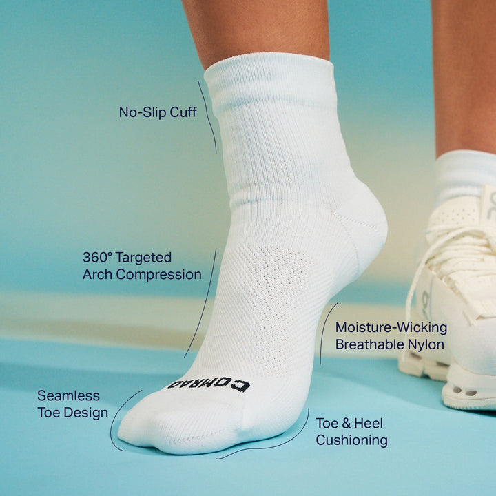Quarter Ankle Compression Socks