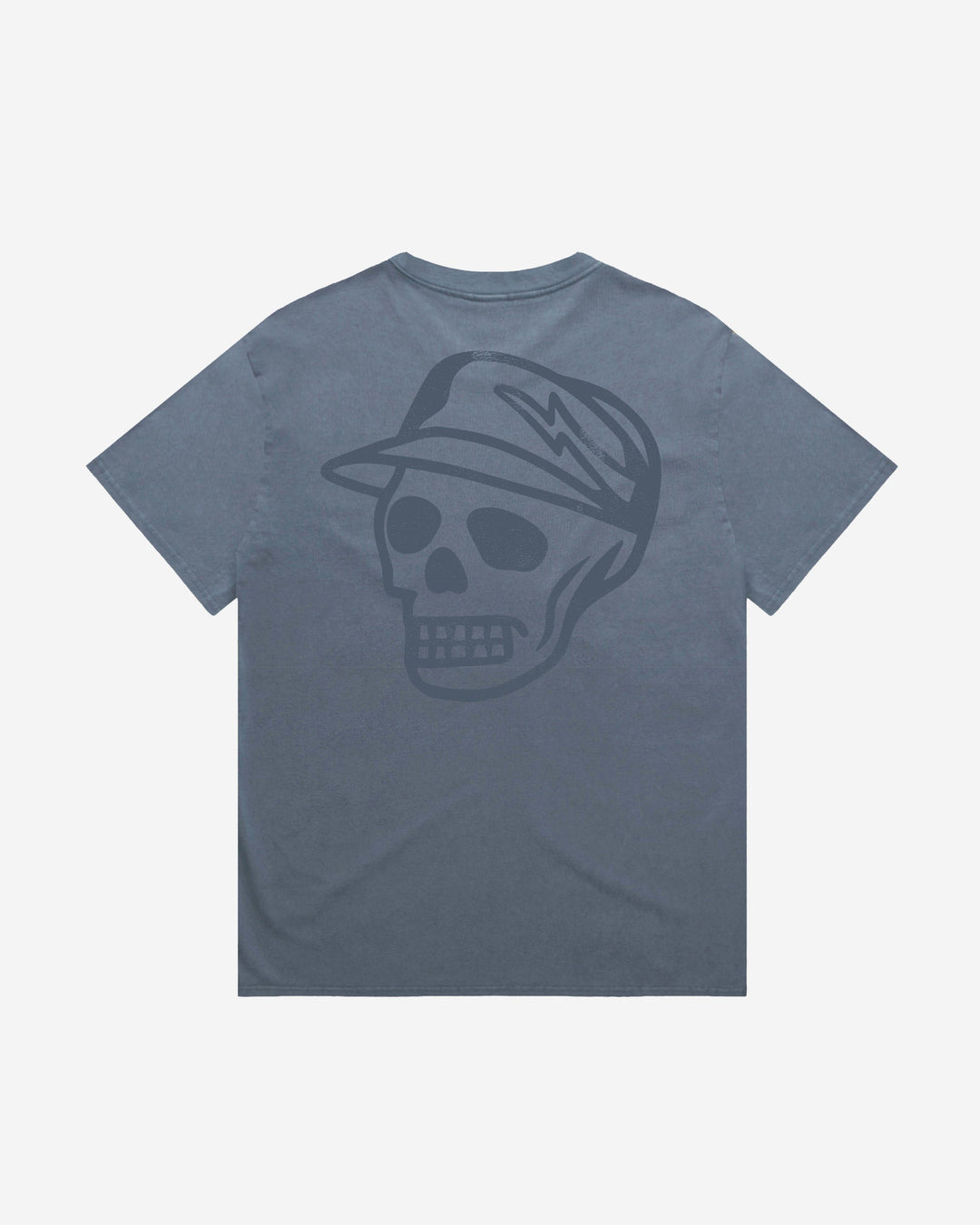Faded Skull Caddie Tee -  Faded Indigo