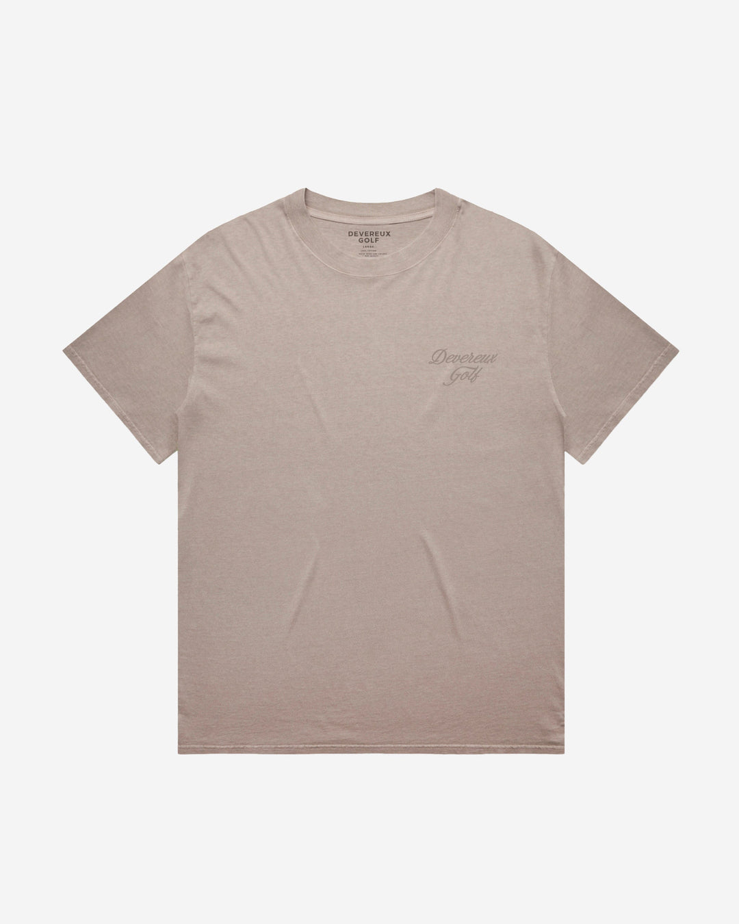 Faded Skull Caddie Tee - Faded Mushroom