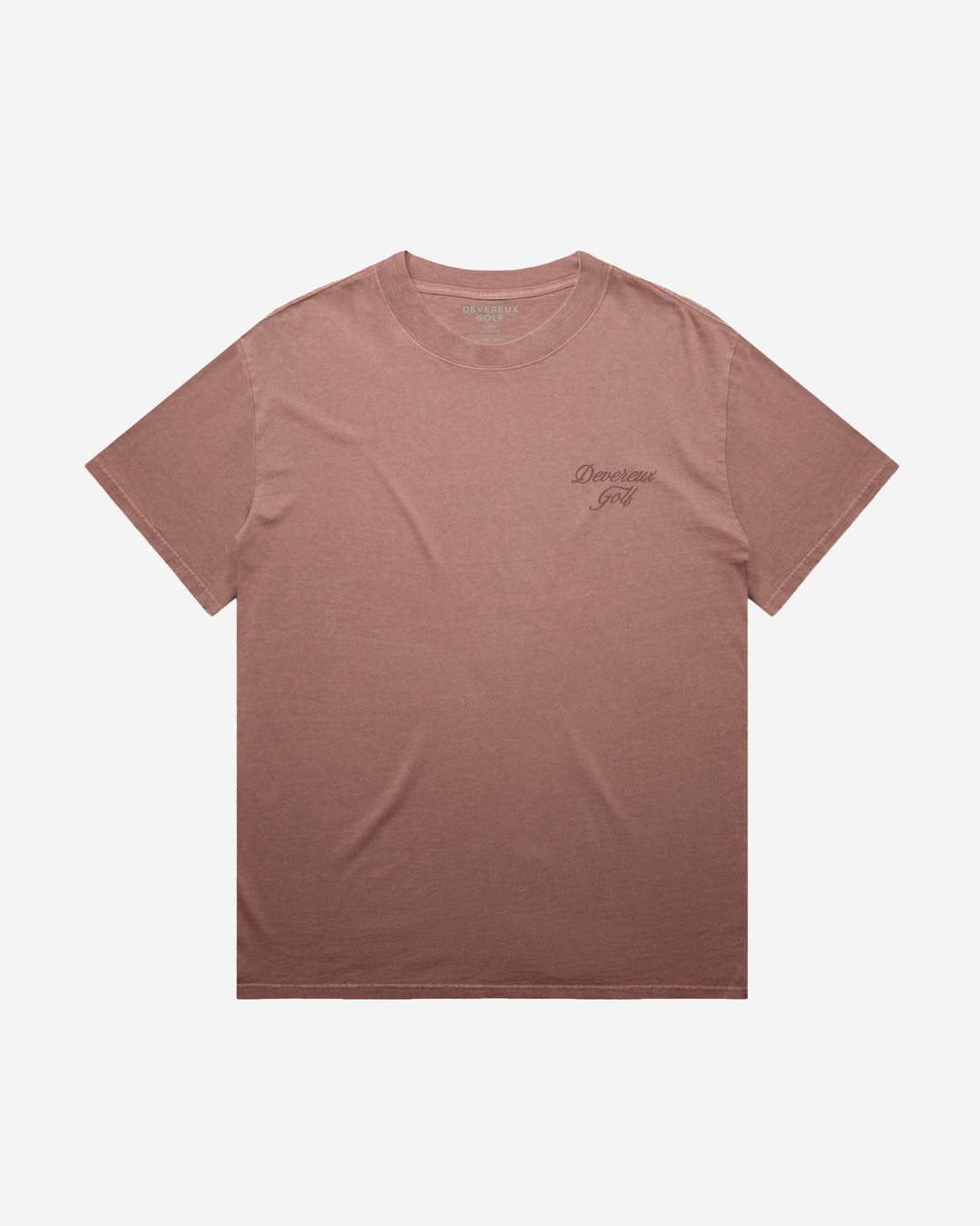 Faded Skull Caddie Tee - Faded Salmon