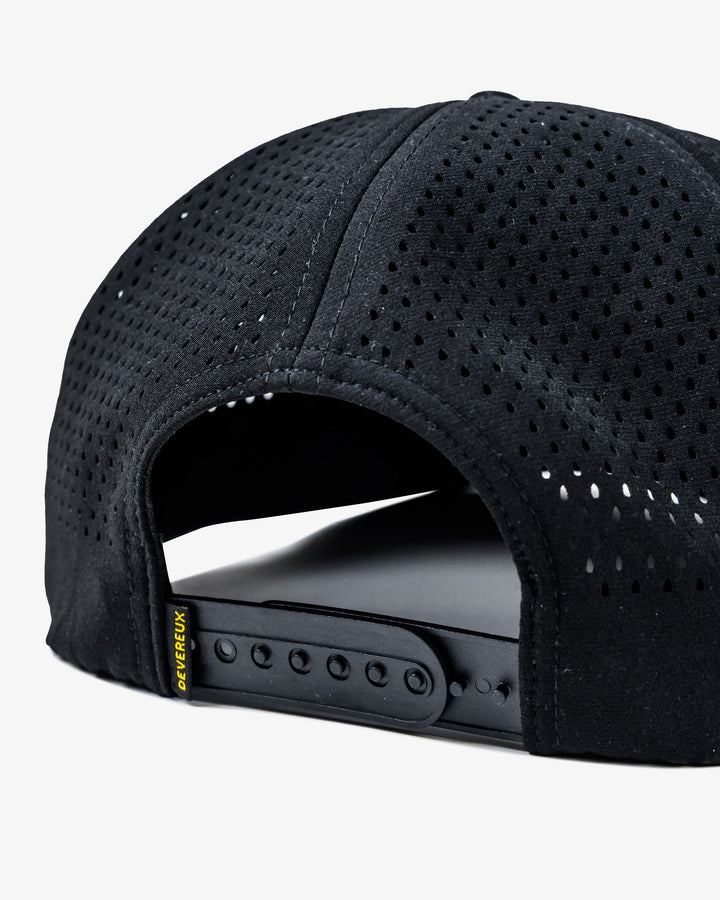 Skull Caddie Performance Rope Hat - Black