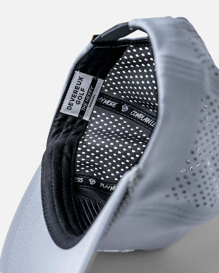 Skull Caddie Performance Rope Hat - Light Grey