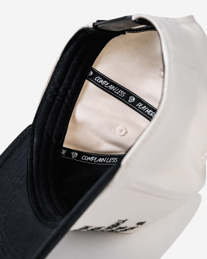 A-Player Phrase Hat - Cream / Black
