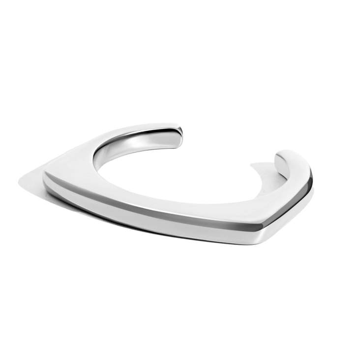 Sophia Geometric Gold Open Cuff Bracelet