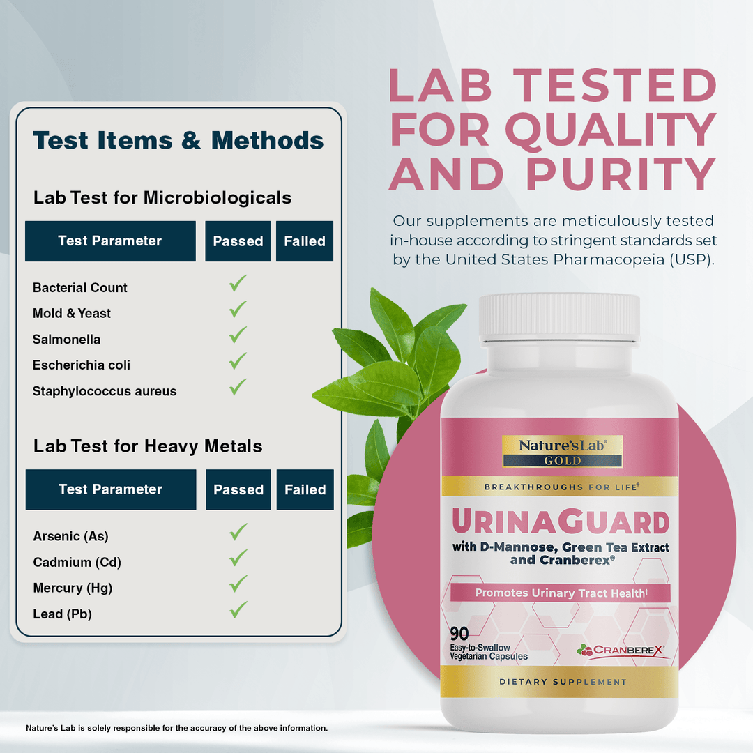 Nature's Lab Gold UrinaGuard - 90 Capsules