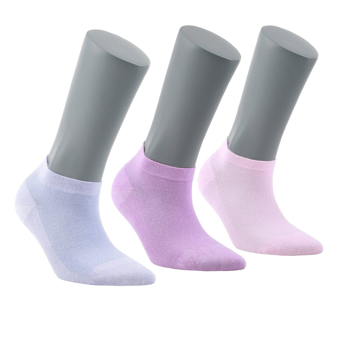 Women’s Bamboo Ankle Socks 12-Pack, Garden Mix