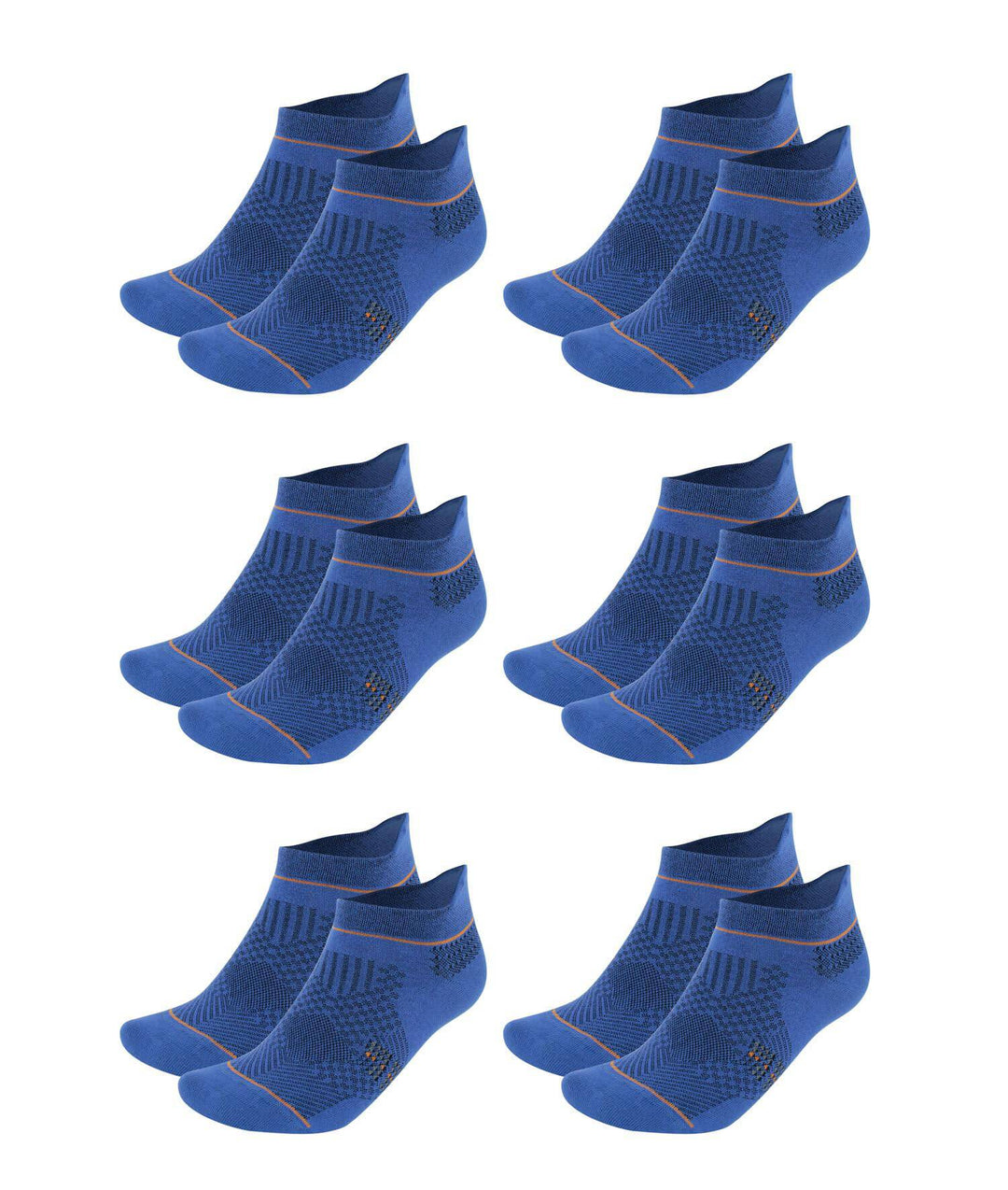 Men's & Women's Bamboo Ankle Socks 6-Pack