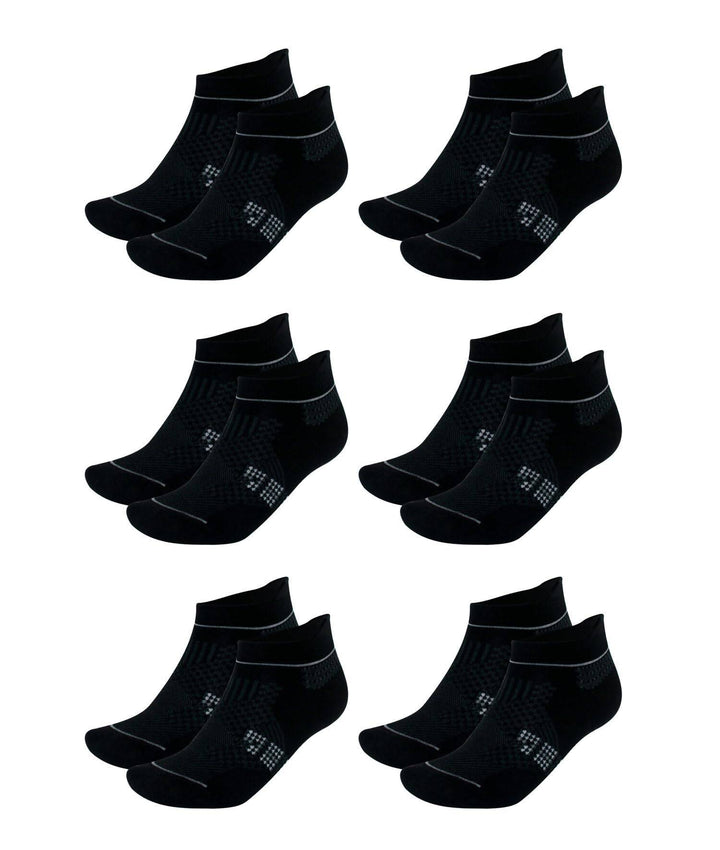 Men's & Women's Bamboo Ankle Socks 6-Pack