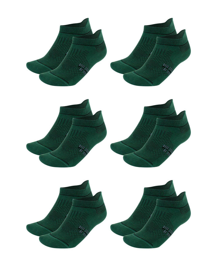Men's & Women's Bamboo Ankle Socks 6-Pack